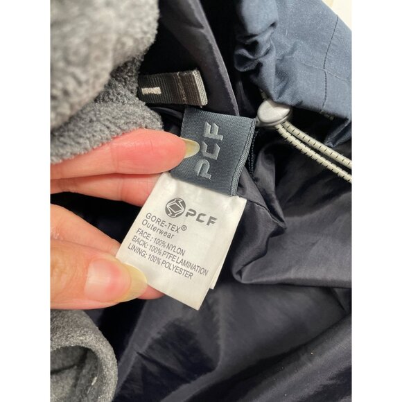 Pro Cam-Fis Gore-Tex Mens Medium Waterproof Jacket Nylon Fleece-Lined Navy - Picture 3 of 11